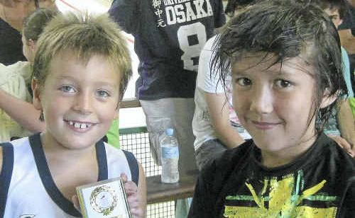 Jack Sheehan (right) won a closely-fought final in Division 8 of the One Day Challenge over Jaden Herring (left). Jack Sheehan (right) won a closely-fought final in Division 8 of the One Day Challenge over Jaden Herring (left).
